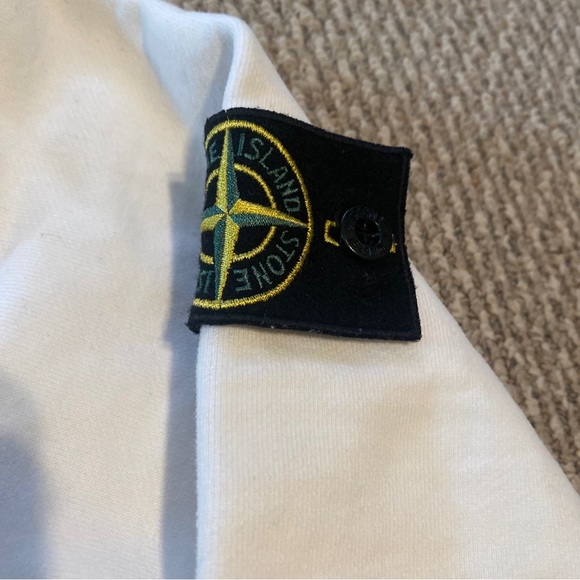 Supreme Stone Island Hooded Sweatshirt size L - Picture 6 of 12